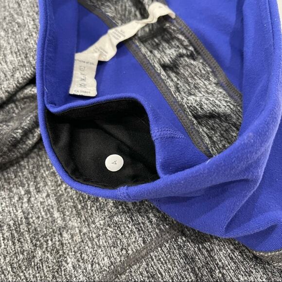 Lululemon Athletica Yoga Leggings Blue/Gray Size 4 - Picture 7 of 8